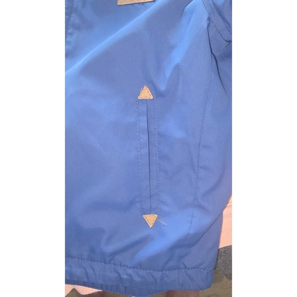 Carters Adventure Gear Boys Blue Colorblock Fleece‎ Lined Hooded Jacket 4T
